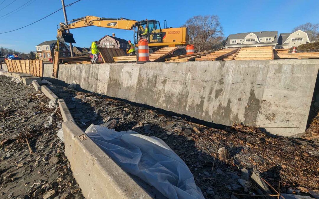 Emergency Conanicus Seawall Repairs